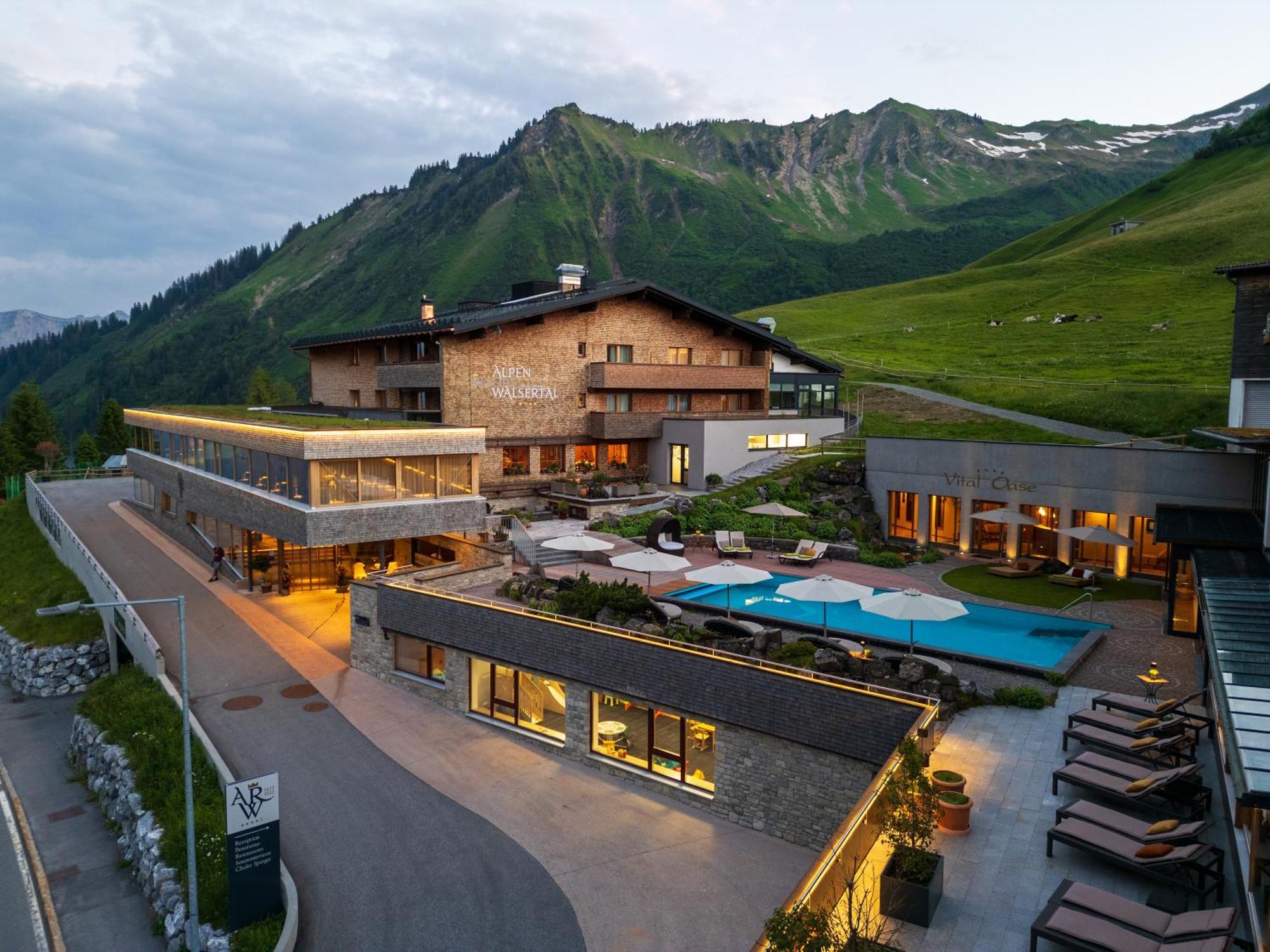 דאמואלס Alpenresort Walsertal מראה חיצוני תמונה